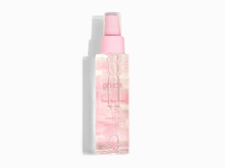 girlactikrosepetaldewyfacemist