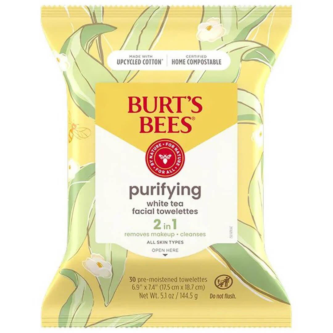 BURT’S BEES Facial Cleansing Towelettes with White Tea Extract