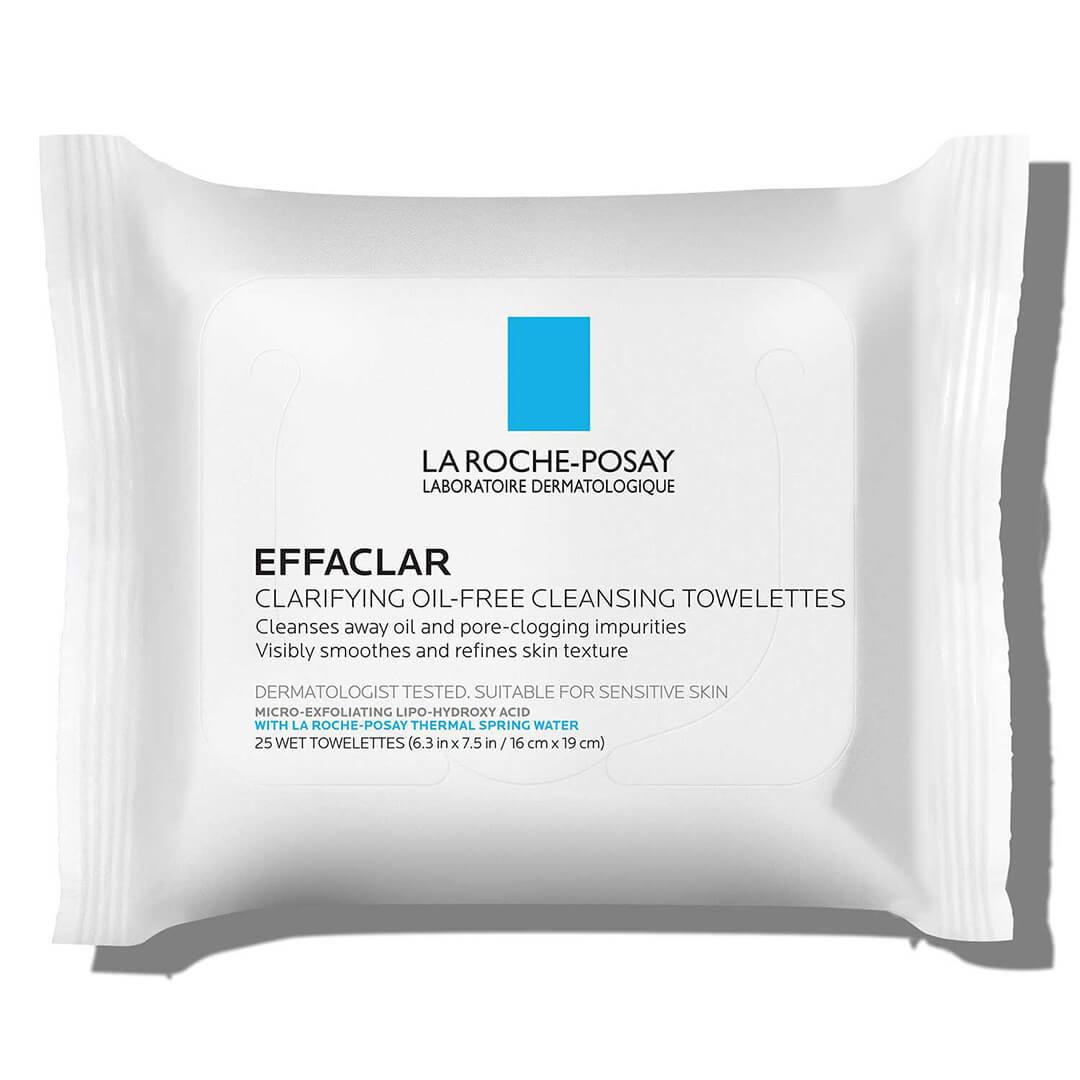 LA ROCHE-POSAY Effaclar Facial Wipes for Oily Skin