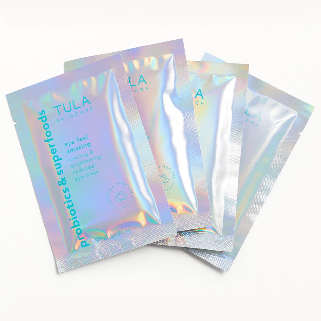 TULA SKINCARE Eye Feel Amazing Cooling & Brightening Hydrogel Eye Mask