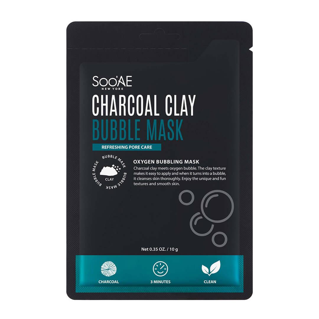 SOO'AE Charcoal Clay Bubble Mask 