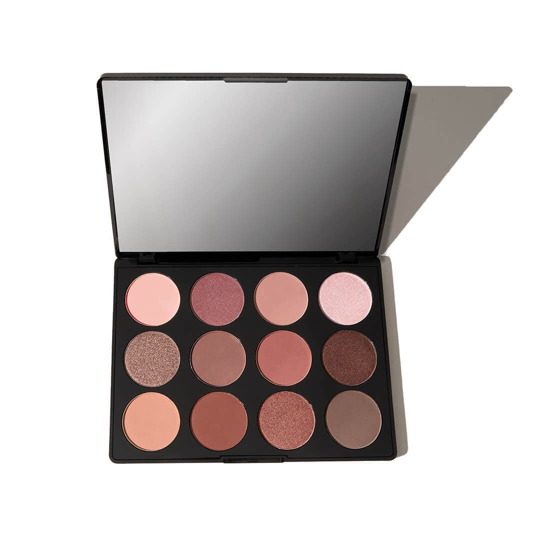 LAURA GELLER The Wearables 12 Multi-Finish Eyeshadows in Act Natural
