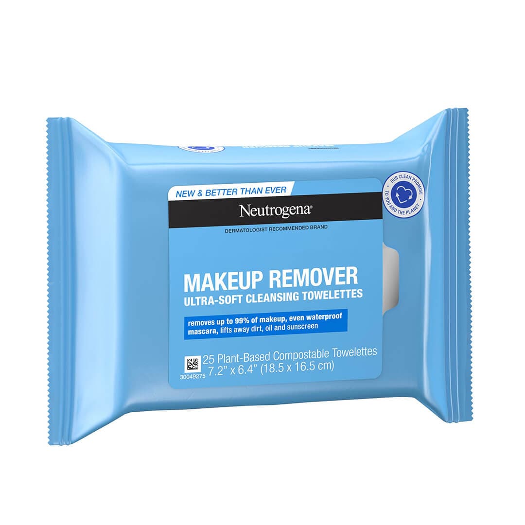 NEUTROGENA Compostable Makeup Remover Cleansing Wipes