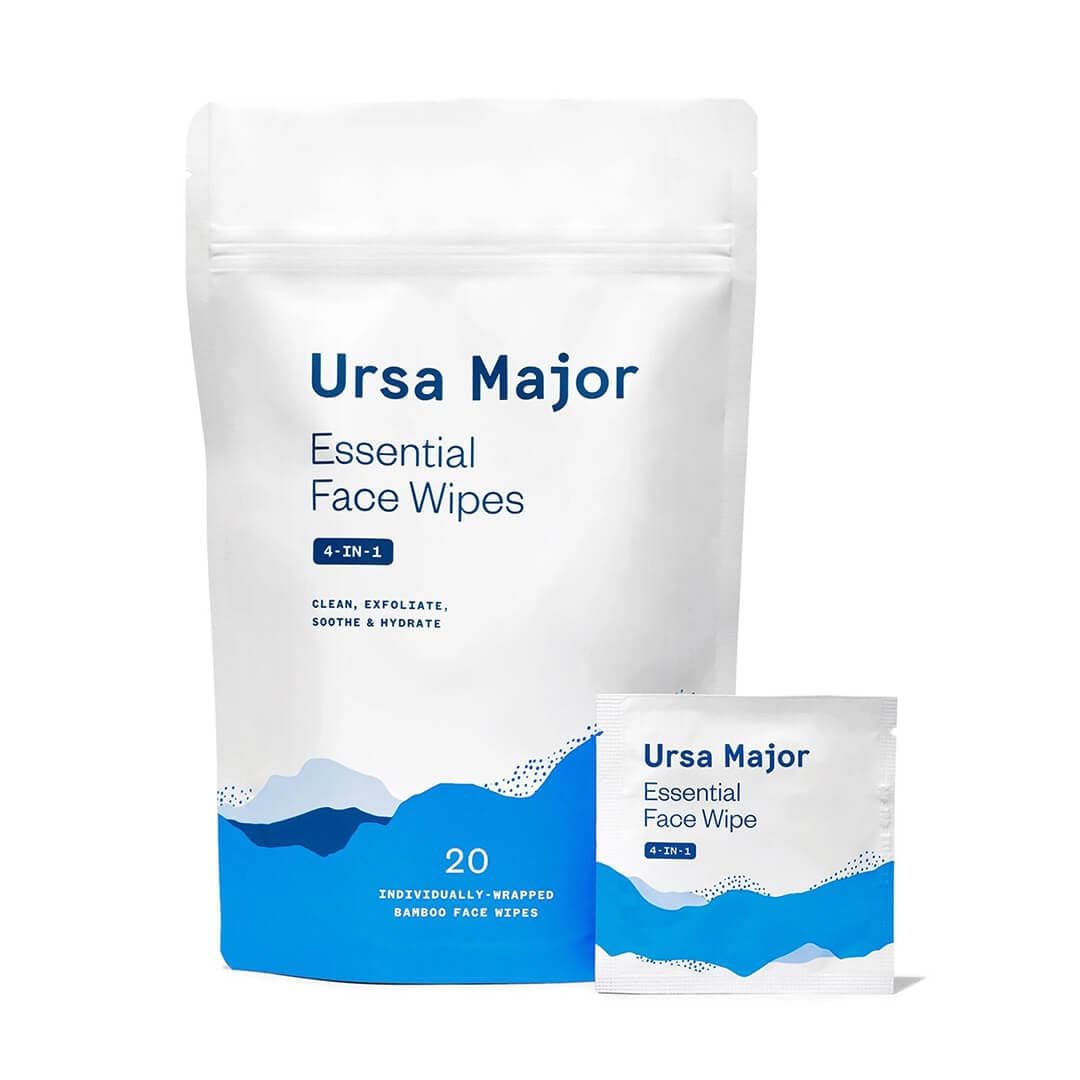 URSA MAJOR 4-in-1 Essential Face Wipes