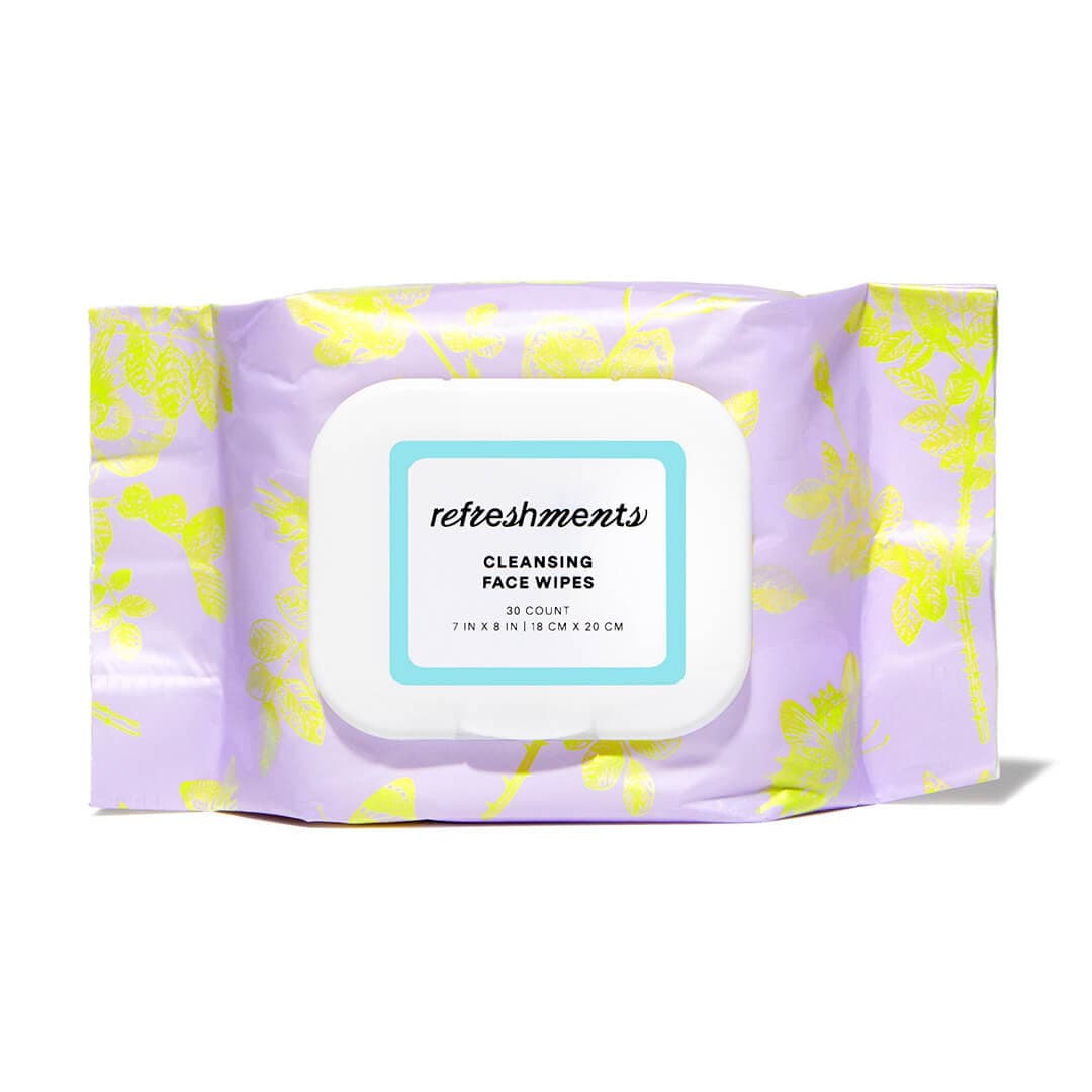 REFRESHMENTS Cleansing Face Wipes 