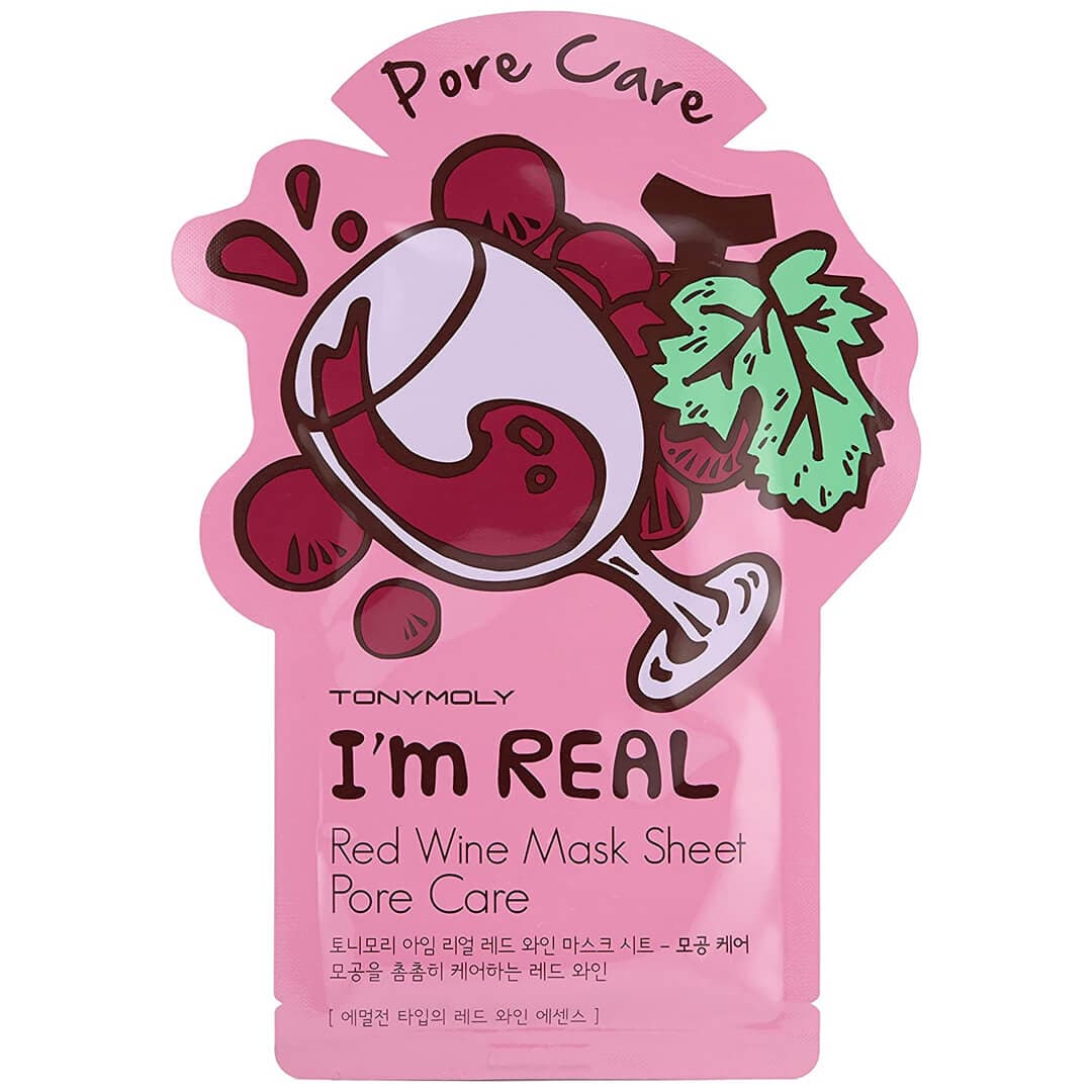 TONYMOLY I'm Real Red Wine Sheet Mask