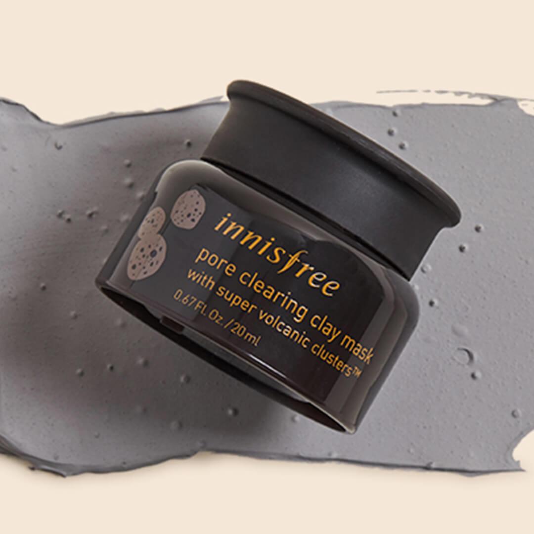 INNISFREE Pore Clearing Clay Mask with Super Volcanic Clusters