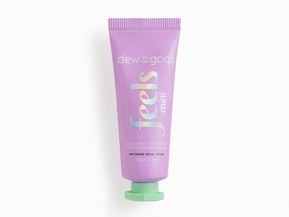 DEW OF THE GODS Feels Microdermabrasion Dry Erase Face Scrub