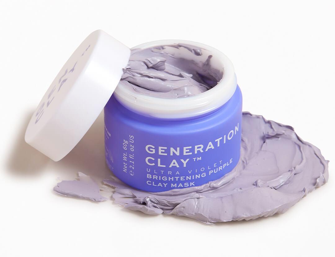 GENERATION CLAY Ultra Violet Brightening Purple Clay Mask
