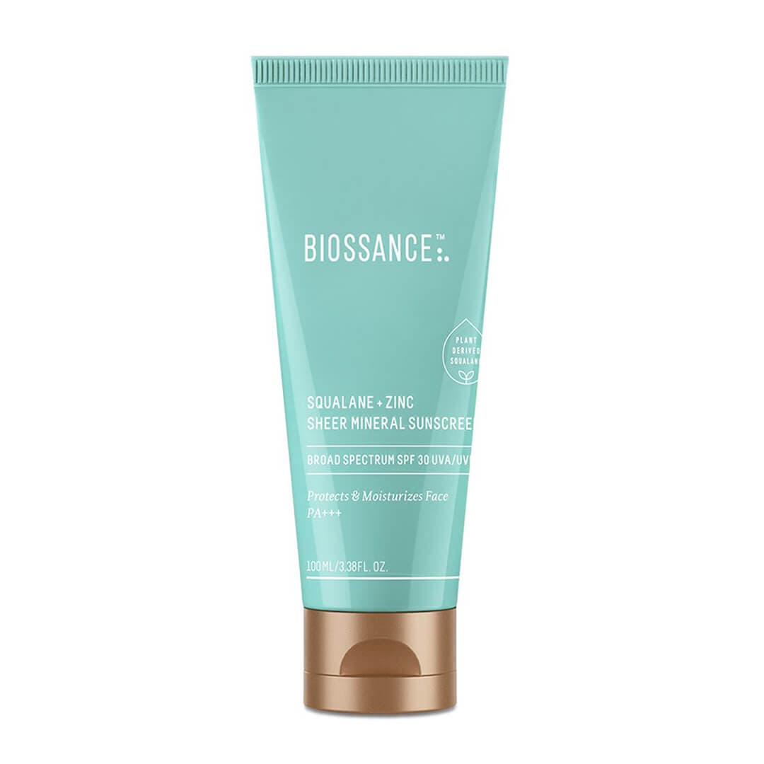 BIOSSANCE Squalane + Zinc Sheer Mineral Sunscreen