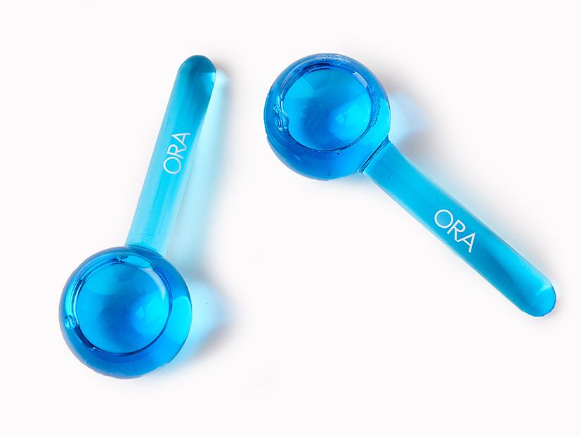 ORA Facial Cooling Ice Globes in Blue