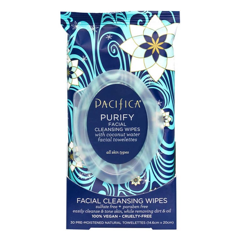 PACIFICA BEAUTY Purify Coconut Water Cleansing Wipes