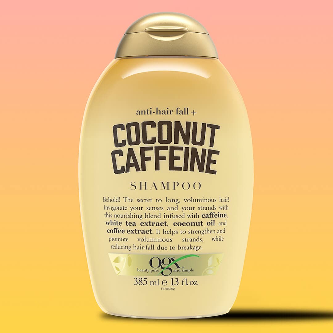 OGX Anti-Hair Fall + Coconut Caffeine Strengthening Shampoo