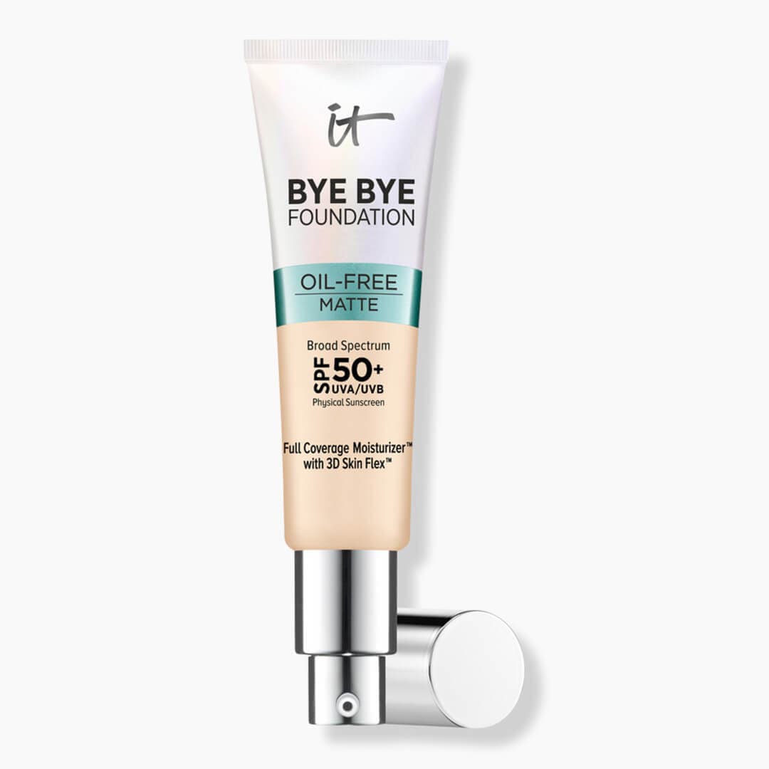 IT COSMETICS Bye Bye Foundation Oil-Free Matte Full Coverage Moisturizer with SPF 50+