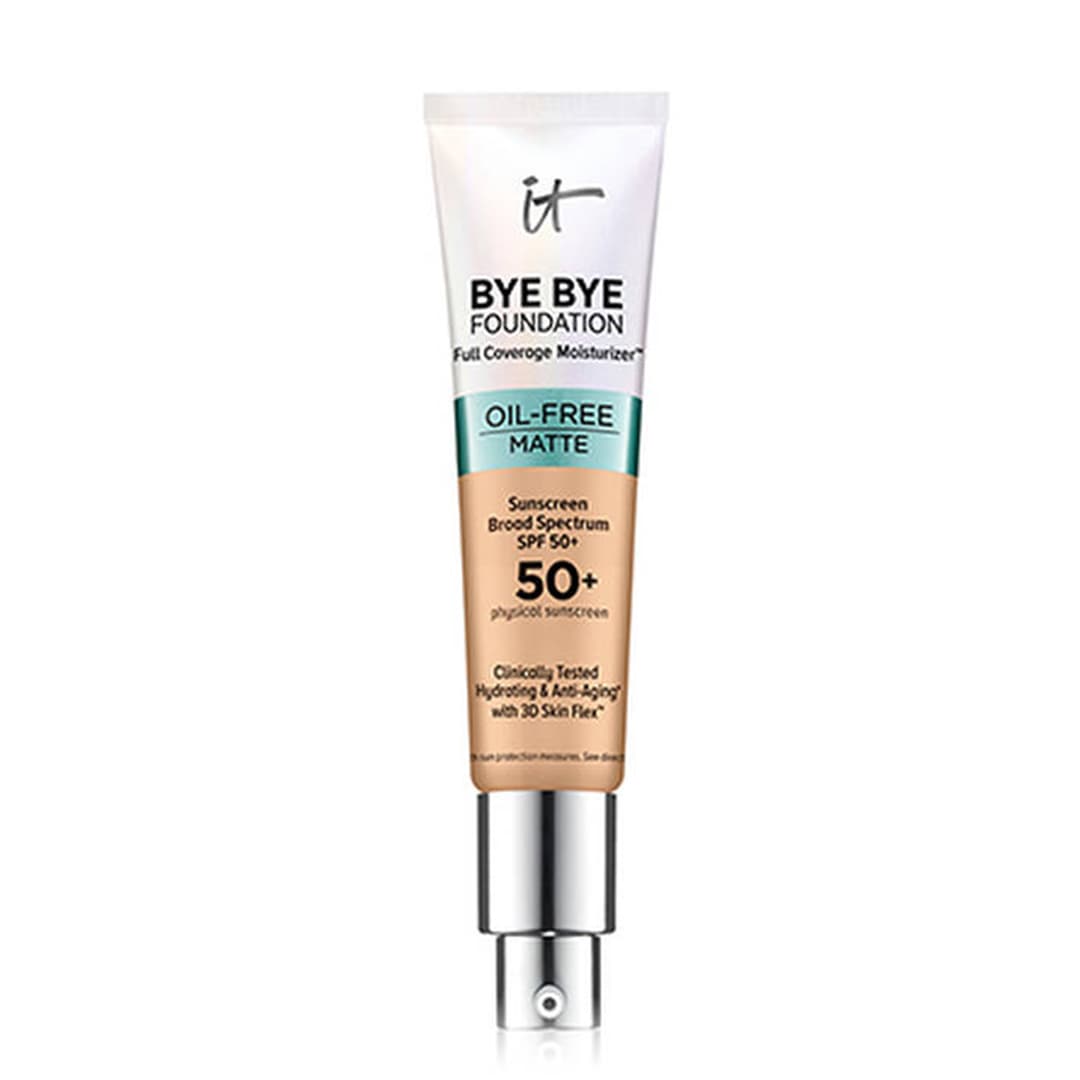 IT COSMETICS Bye Bye Foundation Oil-Free Matte Full Coverage Moisturizer with SPF 50+