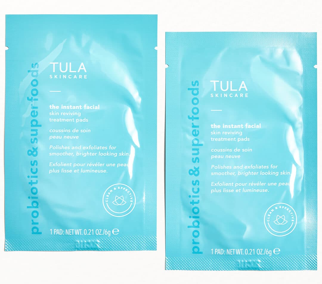 TULA SKINCARE The Instant Facial Dual-Phase Skin Reviving Treatment Pads