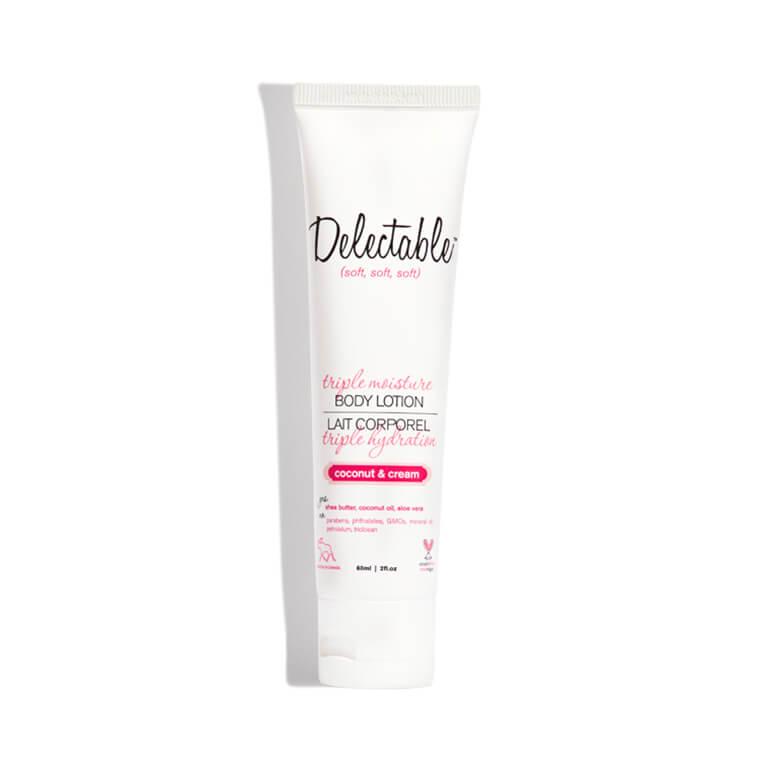 DELECTABLE BY CAKE BEAUTY Triple Moisture Body Lotion in Coconut & Cream