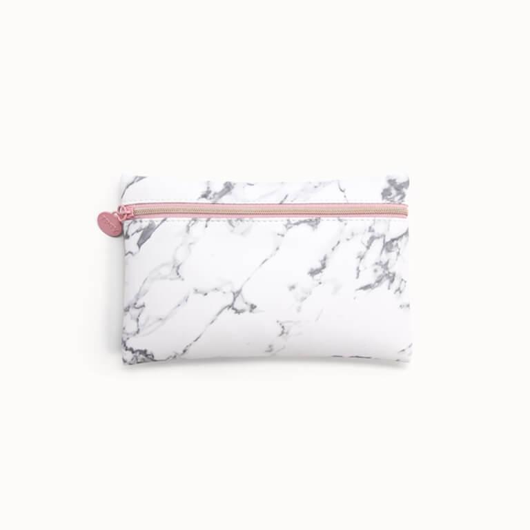 The January 2020 Glam Bag features a beautiful marble design