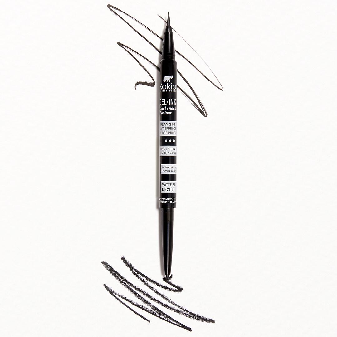 KOKIE COSMETICS Eyeliner Pen & Gel Dual Ended Eyeliner
