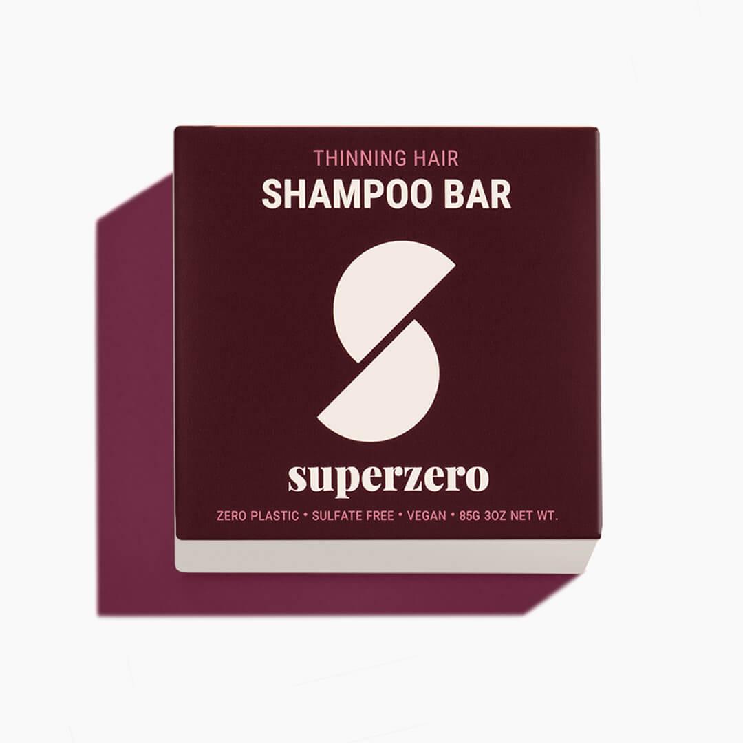 SUPERZERO Shampoo Bar for Thinning or Aging Hair