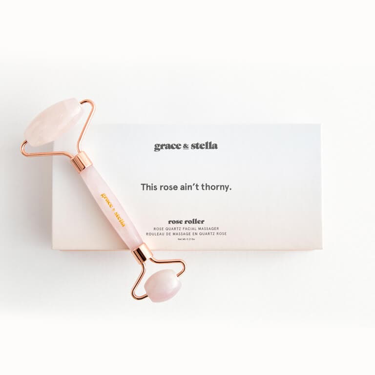 Ipsters signed up to receive a Glam Bag Ultimate this February might receive GRACE & STELLA Rose Quartz Facial Roller.