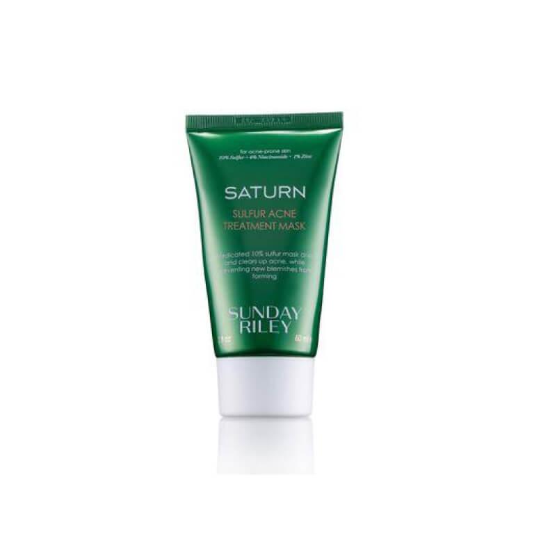 An image of SUNDAY RILEY Saturn Sulfur Acne Treatment Mask.