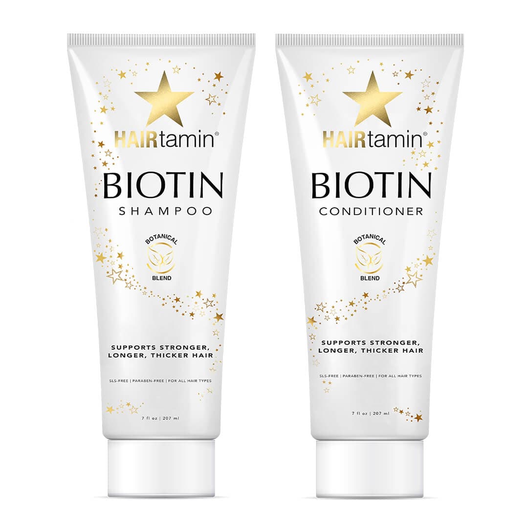 HAIRTAMIN Biotin Shampoo & Conditioner Set 