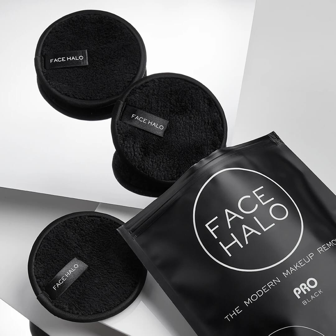 FACE HALO Face Halo Pro - Eco Friendly Makeup Remover - Pack of 3