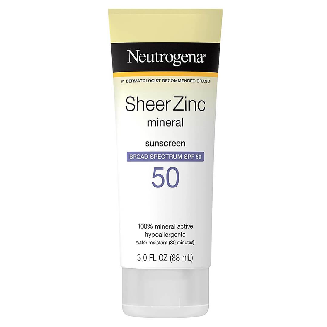 NEUTROGENA Sheer Zinc Oxide Dry-Touch Sunscreen SPF 50