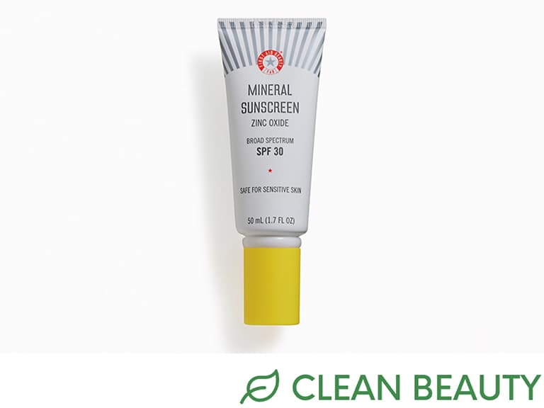 FIRST AID BEAUTY Mineral Sunscreen with Zinc Oxide SPF 30_Clean
