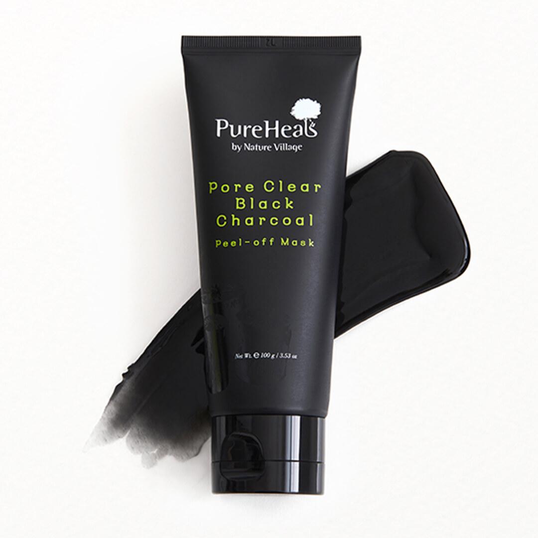 PUREHEALS Pore Clear Black Charcoal Peel-off Mask