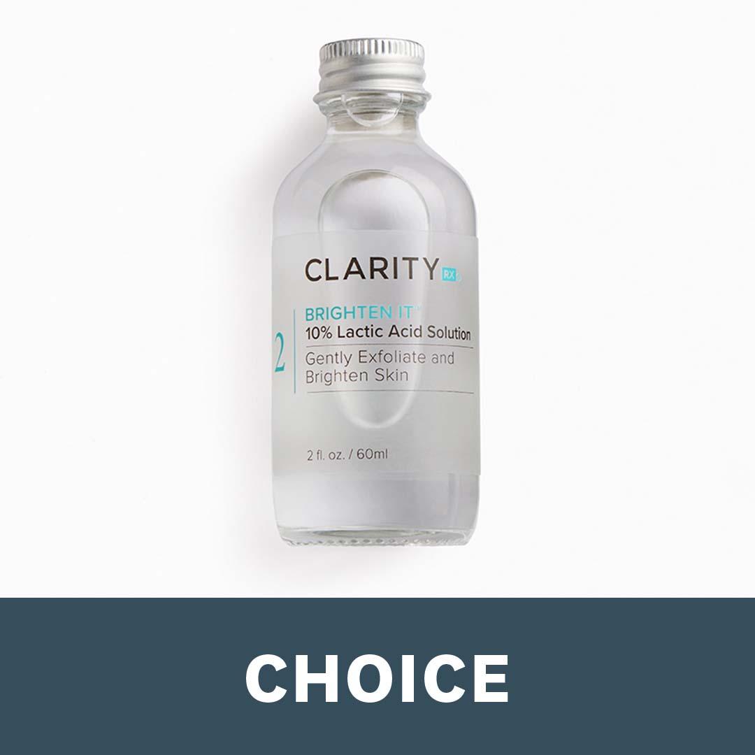 CLARITYRX Brighten It 10% Lactic Acid Solution