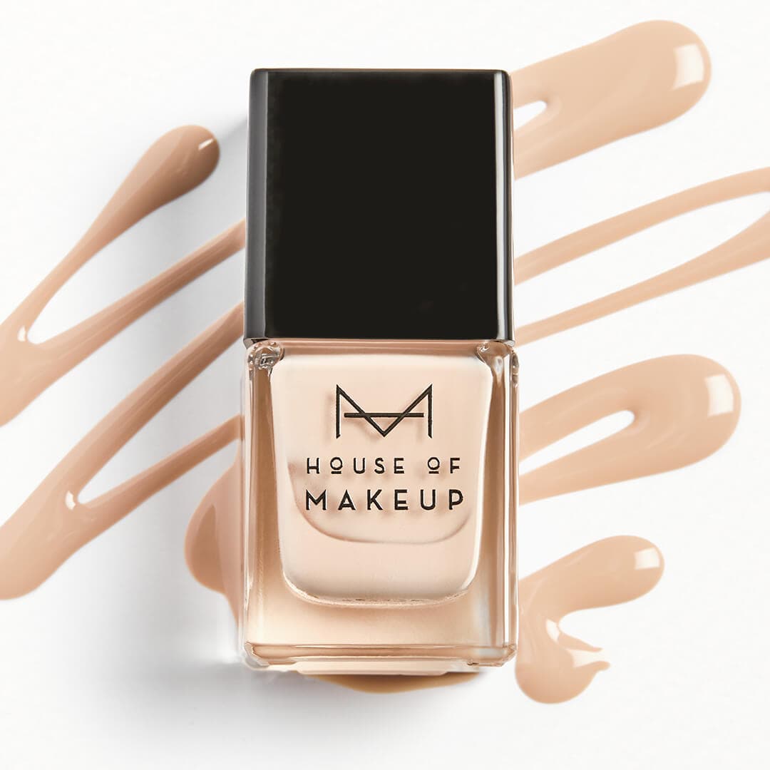 HOUSE OF MAKEUP Nail Lacquer in Flat White