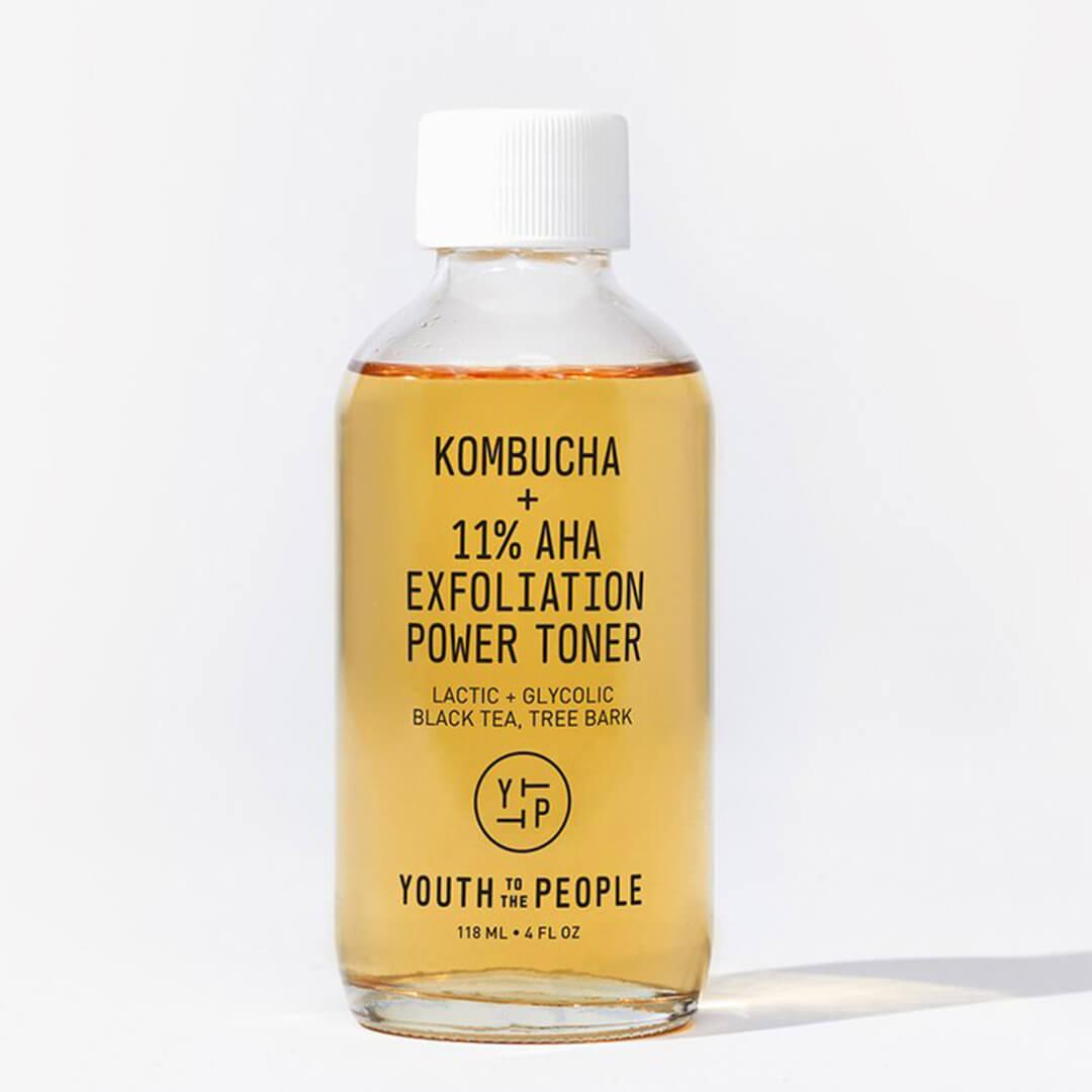 YOUTH TO THE PEOPLE Kombucha + 11% AHA Exfoliation Power Toner