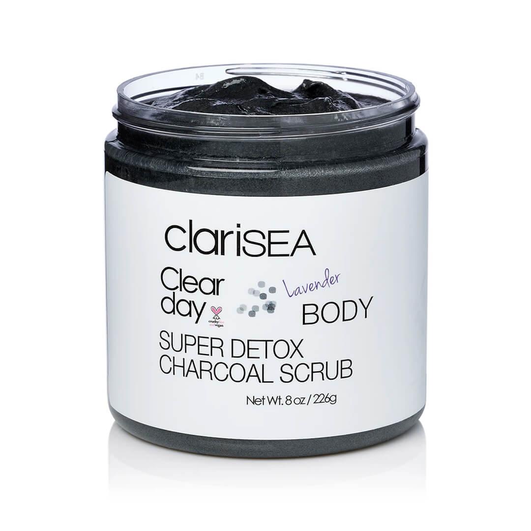 CLARISEA Super Detox Charcoal Body Scrub