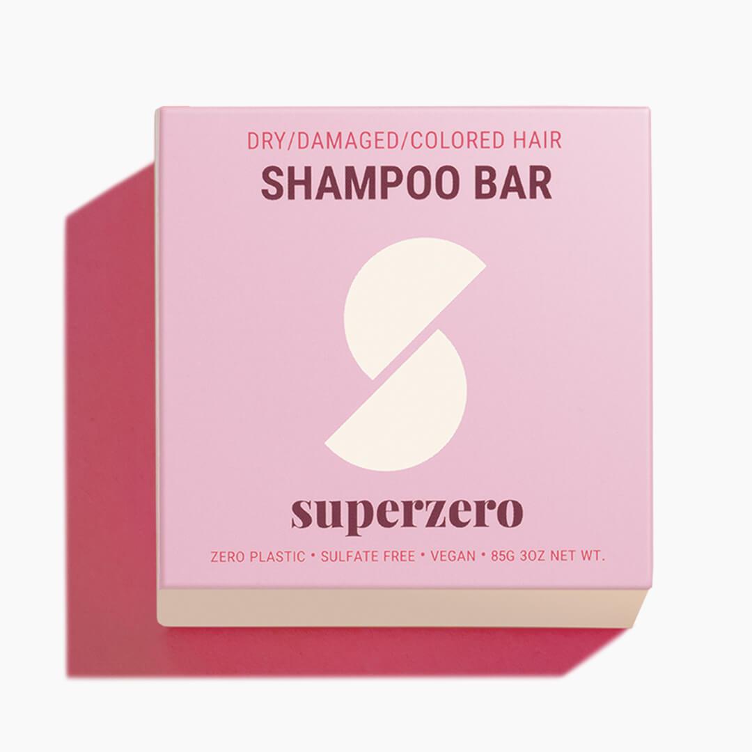 SUPERZERO Shampoo Bar for Dry, Colored, Frizzy Hair