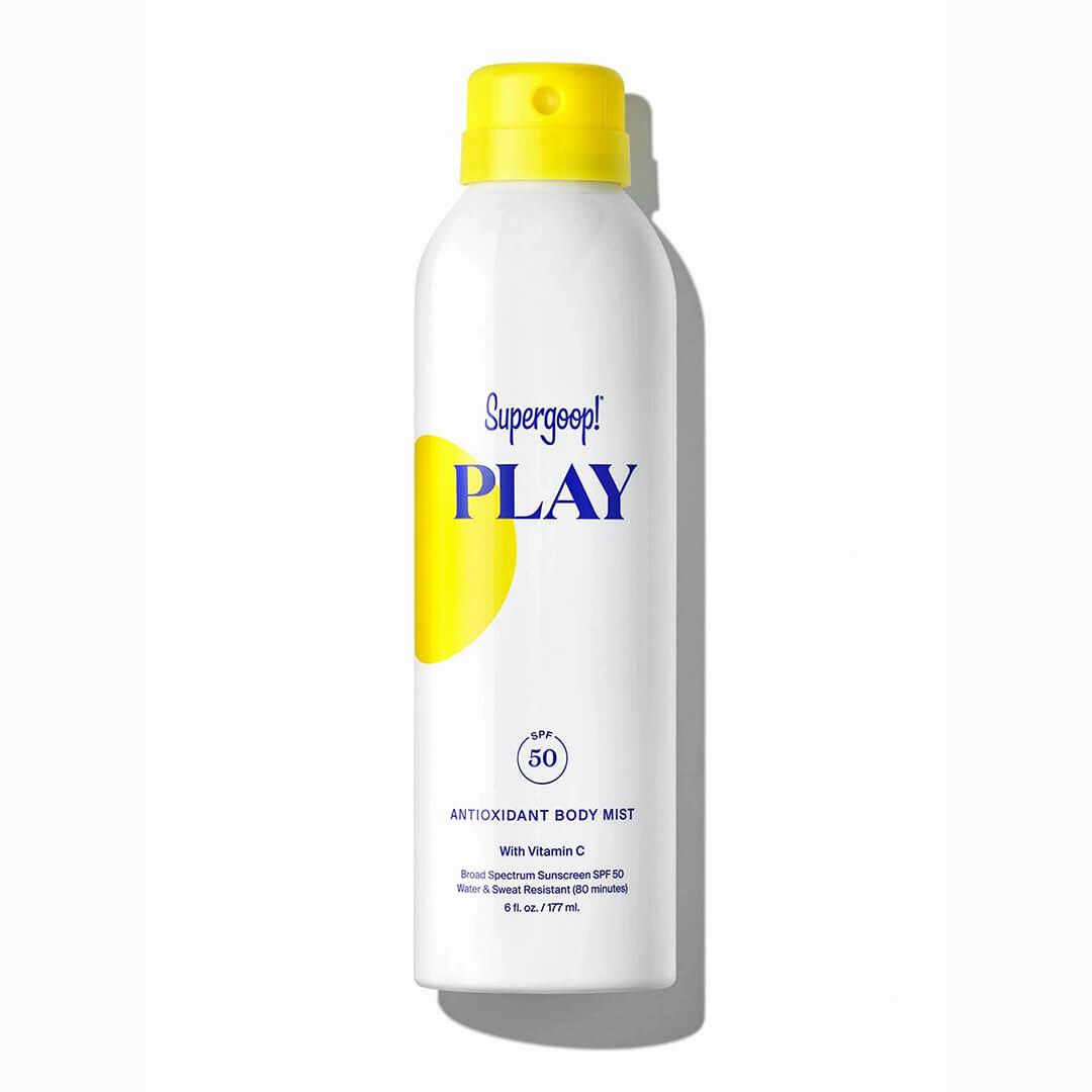SUPERGOOP! PLAY Antioxidant Body Mist SPF 50 with Vitamin C