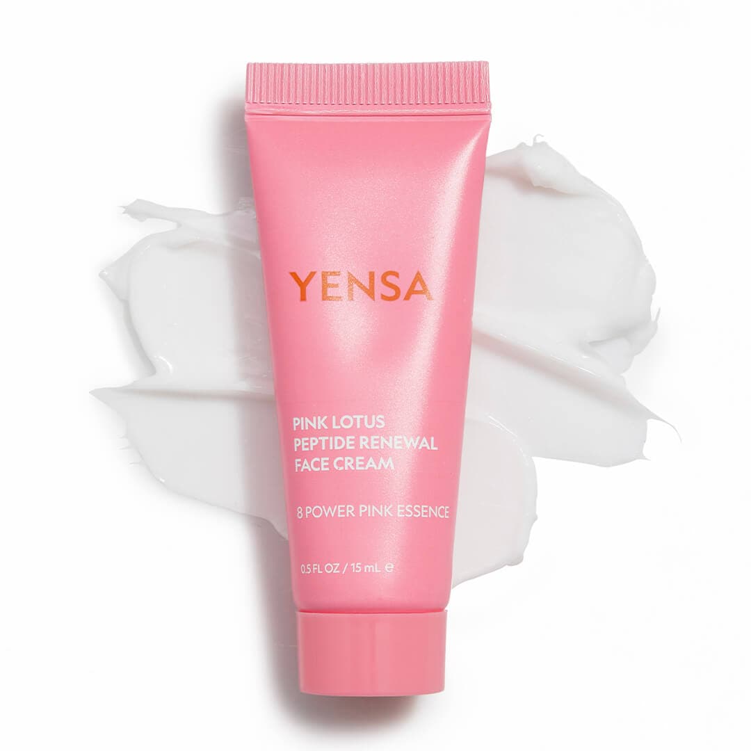 YENSA BEAUTY Pink Lotus Peptide Renewal Face Cream