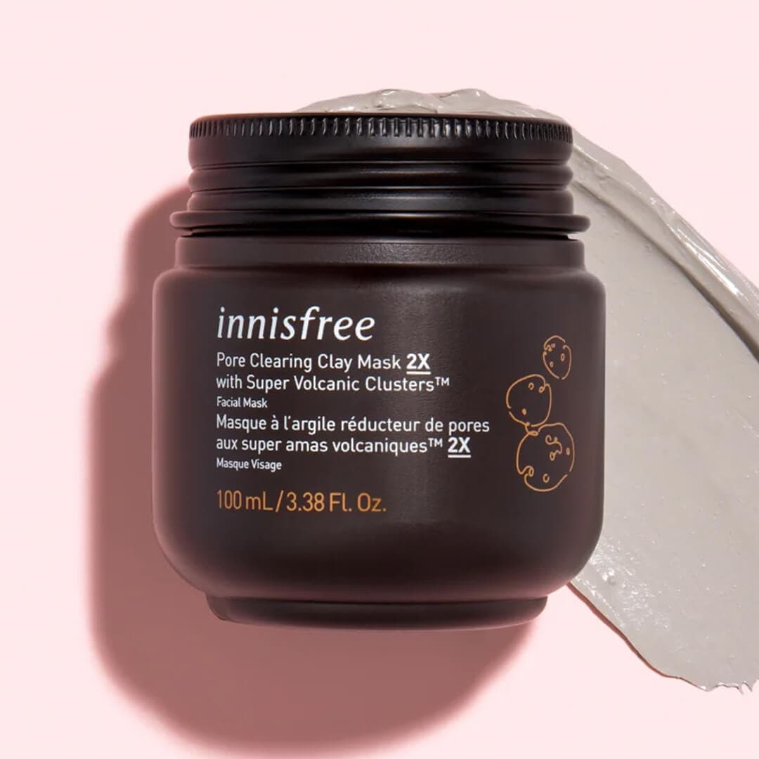 INNISFREE Pore Clearing Exfoliating Clay Mask
