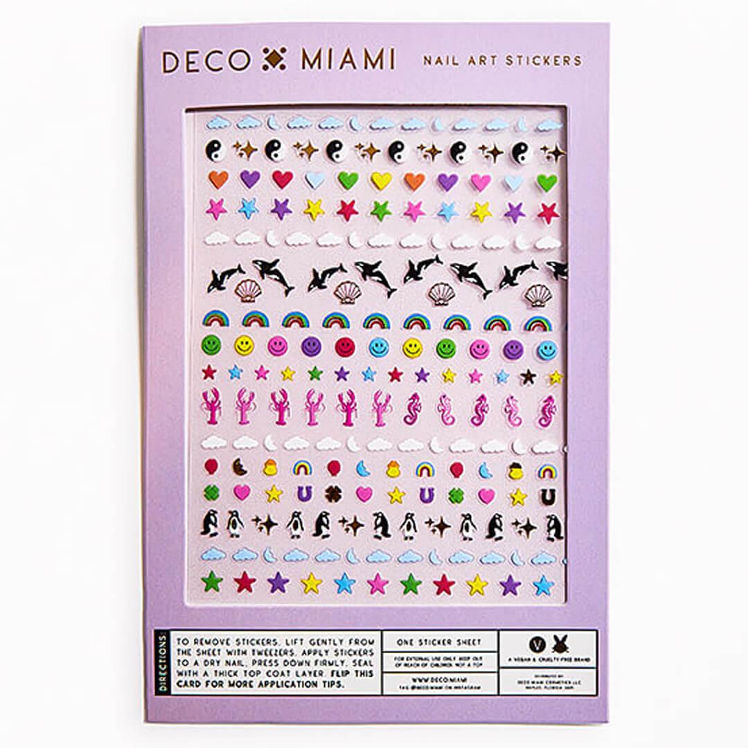 DECO MIAMI Lucky Charm Nail Art Stickers