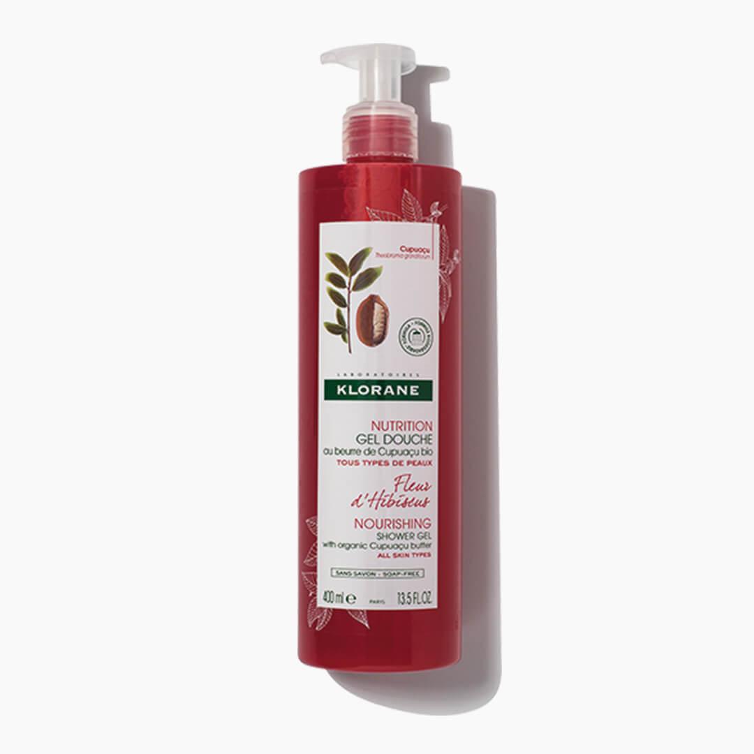 An image of KLORANE Hibiscus Flower Shower Gel with Cupuaçu Butter.