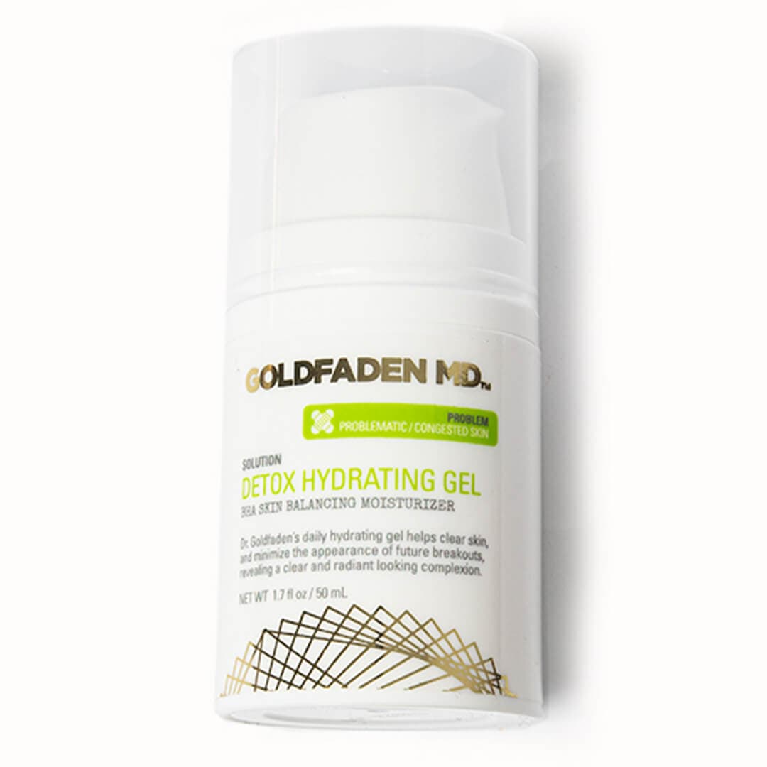 GOLDFADEN MD Detox Hydrating Gel BHA Skin Balancing Moisturizer