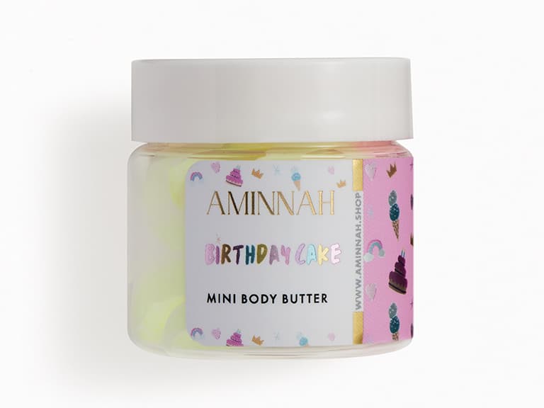 AMINNAH Birthday Cake Whipped Body Butter