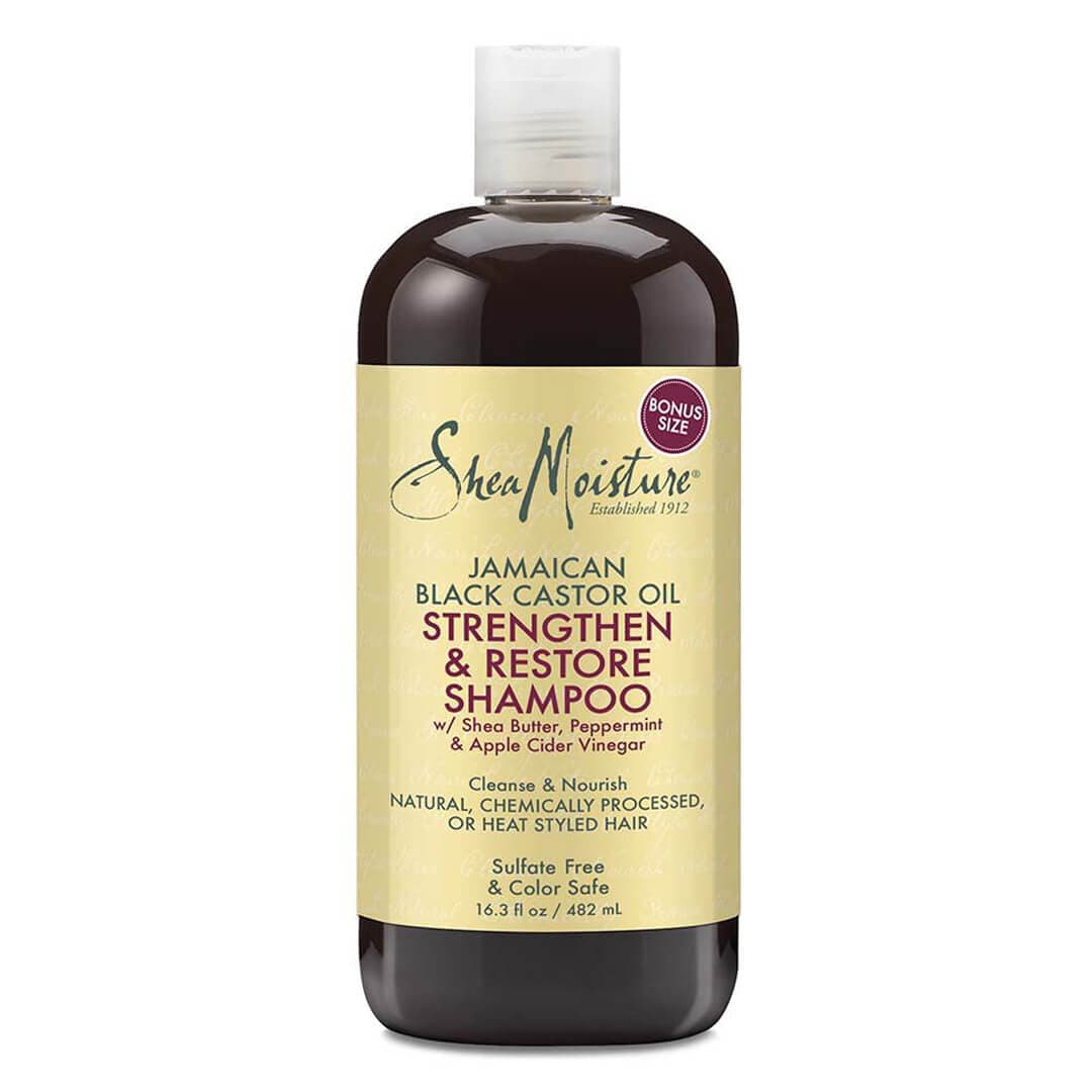 SHEA MOISTURE Jamaican Black Castor Oil Strengthen & Restore Shampoo
