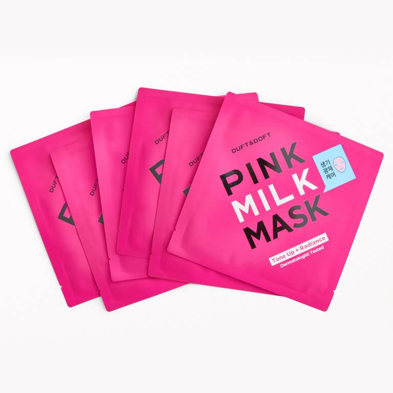 DUFT & DOFT Pink Milk Mask Set