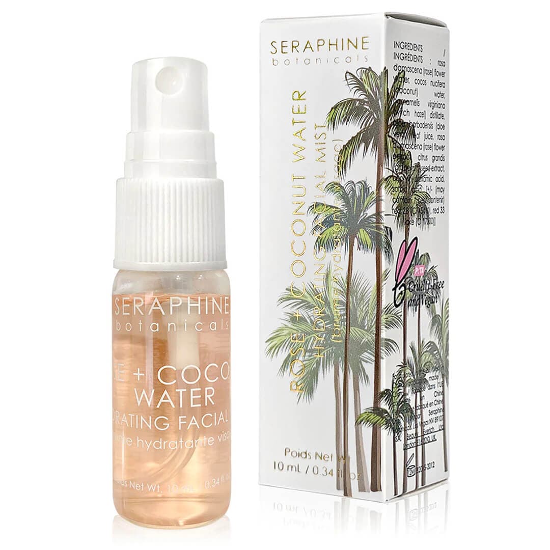 SERAPHINE BOTANICALS Rose + Coconut Water - Hydrating Facial Mist