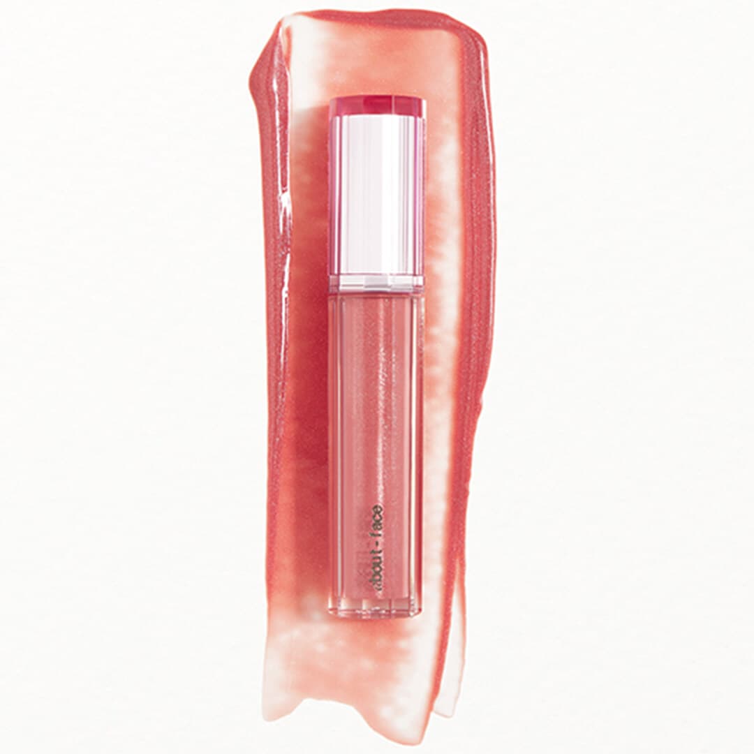 ABOUT-FACE Summer Light Lock Lip Gloss in Angel on Fire
