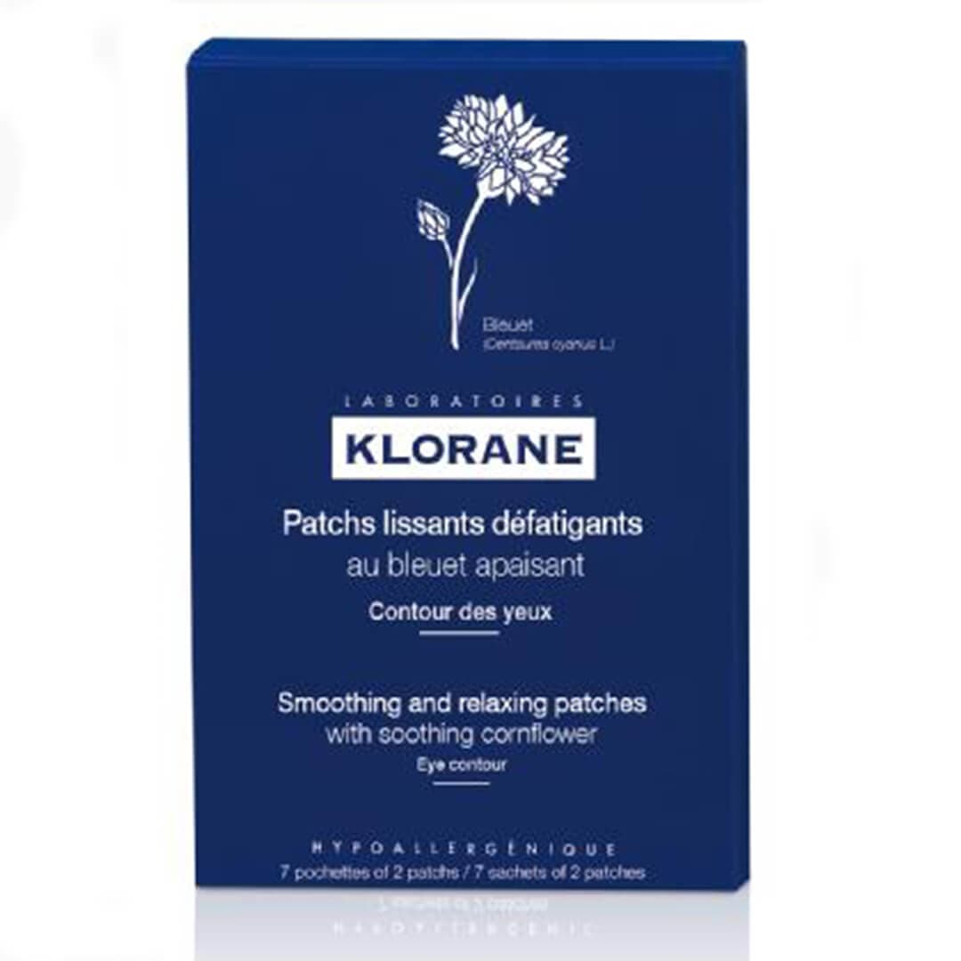 KLORANE Smoothing and Relaxing Patches with Soothing Cornflower