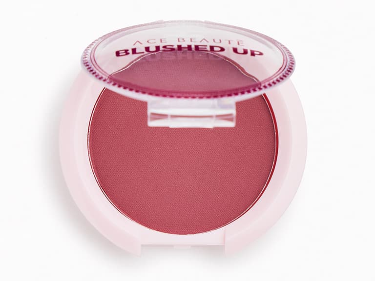 ACE BEAUTÉ Blushed Up Blush in Plummy