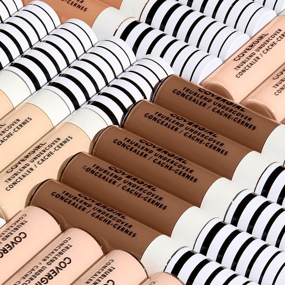 Various shades of concealers from COVERGIRL